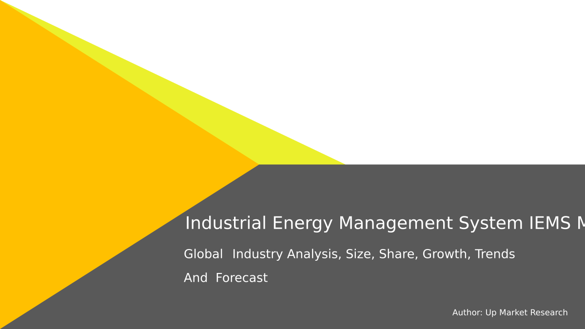Management　Energy　Research　2020-2028　IEMS　Research　Market　Market　Report　Up　Industrial　System